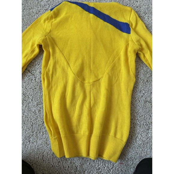 VTG l.a.m.b. sweater fall 2008 yellow Turtleneck Long Sleeve Size XS Women's Y2K - Picture 5 of 8